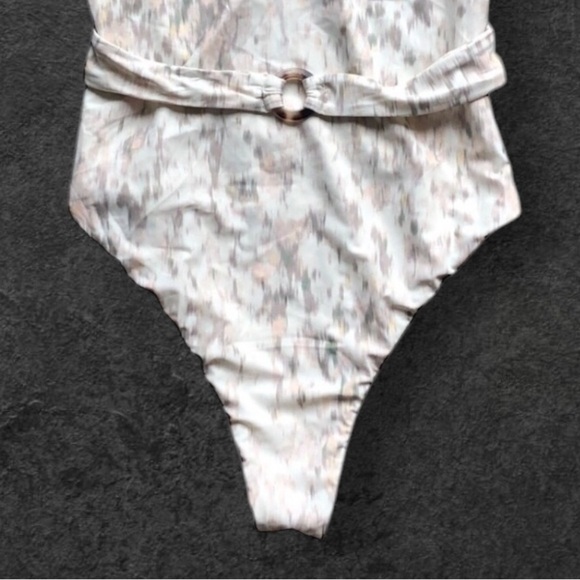 Amuse Society Patola One Piece Swimsuit Revolve White Multicolored Medium - Picture 5 of 9